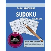 Easy Large Print Sudoku Volume One