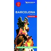 Michelin Barcelona City Map - Laminated