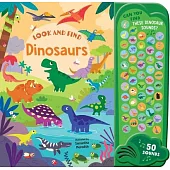 Dinosaurs: 50 Button Sound Book: Board Book with 50 Noises!