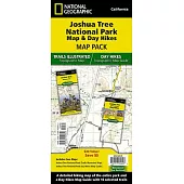 Joshua Tree Day Hikes and National Park Map [Map Pack Bundle] Map