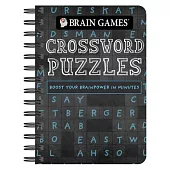 Brain Games - To Go - Crossword Puzzles (Chalkboard)