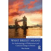 What Brexit Means: An Anthropology of Polarization and Cultural Change in Britain