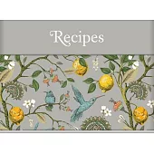 Recipes - Recipe Card Collection Tin (Floral Birds & Lemons)