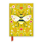 Bee Brown: Wildflower Bee (Foiled Journal)