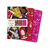 Book Lovers by Jenny Zemanek Set of 3 Mini Notebooks