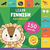 Learn finnish - 150 words with pronunciations - Advanced: Picture book for bilingual kids