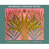 Botanical Fantasy Notes: 20 Notecards and Envelopes