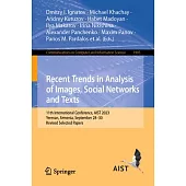 Recent Trends in Analysis of Images, Social Networks and Texts: 11th International Conference, Aist 2023, Yerevan, Armenia, September 28-30, Revised S