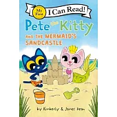 Pete the Kitty and the Mermaid’s Sandcastle