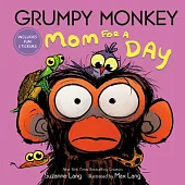 Grumpy Monkey體驗當媽的一天(精裝繪本，附趣味貼紙)Grumpy Monkey Mom for a Day