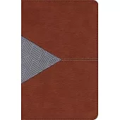 NIV Application Bible, Personal Size, Leathersoft, Brown/Blue, Red Letter, Thumb Indexed, Comfort Print: Bringing the Ancient Message of the Bible Int