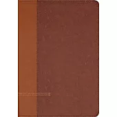 NIV Application Bible, Large Print, Leathersoft, Brown, Red Letter, Thumb Indexed, Comfort Print: Bringing the Ancient Message of the Bible Into Your