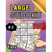 Large Sudoku 480 Easy #2: Easy Difficulty Perfect for Beginners