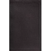 Nasb, Personal Size Bible, Large Print, Genuine Leather, Calfskin, Black, Red Letter, 1995 Text, Comfort Print