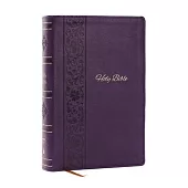 NKJV Bible: Personal Size Giant Print, Purple Leathersoft, Holy Bible, Red Letter, Comfort Print: New King James Version