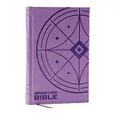 NKJV Armor of God Bible, Purple Leathersoft (Children’s Bible, Red Letter, Comfort Print, Holy Bible): New King James Version