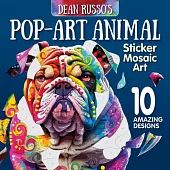 Dean Russo’s Pop Art Animal Sticker Mosaic Art
