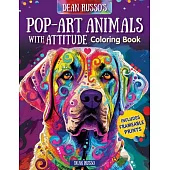 Dean Russo’s Animals with Attitude Pop Art Coloring Book, Series 1
