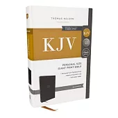 KJV Holy Bible: Personal Size Giant Print, Hardcover, Red Letter, Comfort Print: King James Version