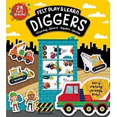 Felt Play & Learn Diggers