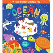 Easy Peely Ocean-Peel, Stick, Play!: Fin-Tastic Early Learning Fun!