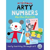 Arty Mouse Arty Numbers Wipe Clean Flash Cards