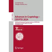 Advances in Cryptology - Crypto 2024: 44th Annual International Cryptology Conference, Crypto 2024, Santa Barbara, Ca, Usa, August 18-22, 2024, Procee