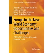 Europe in the New World Economy: Opportunities and Challenges: Espera 2023, Bucharest, Romania, November 23-24