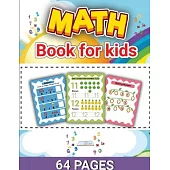 Math Activity Book for Kids: Math Activities for Kids, Math Book for Children