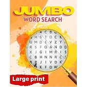 Jumbo Word Search Large Print: Word Search Puzzle Book, Multi Theme Word Searches for Adults