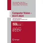 Computer Vision - Eccv 2024: 18th European Conference, Milan, Italy, September 29-October 4, 2024, Proceedings, Part LIII