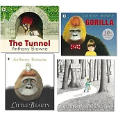 國際安徒生大獎得主-安東尼布朗 Anthony Browne 經典繪本套書(4冊合售)