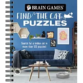 Brain Games - Find the Cat Puzzles: Search for a Hidden Cat in More Than 125 Puzzles! Volume 3