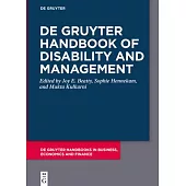 de Gruyter Handbook of Disability and Management