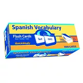 Spanish Vocabulary 1000 Flash Cards: A Quickstudy Reference Tool