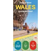 Lonely Planet Wales Planning Map