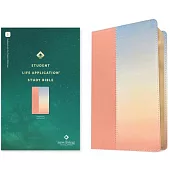 NLT Student Life Application Study Bible, Filament Enabled (Leatherlike, Ombre Pink, Red Letter)