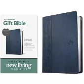Premium Gift Bible Nlt, Filament Enabled (Leatherlike, Blue Cross, Red Letter)