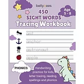 450 Sight Words Tracing Workbook