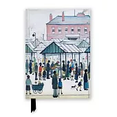 L.S. Lowry: Market Scene (Foiled Journal)