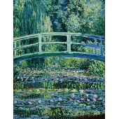 Claude Monet Daily Planner 2025: The Japanese Bridge Painting French Impressionism Art Year Organizer: January-December (12 Months)