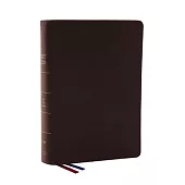 Net Bible, Full Notes Edition (Net, Brown Genuine Leather, Comfort Print, Thumb Indexed): Holy Bible