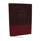 The Prayer Bible: Pray God’s Word Cover to Cover (Niv, Burgundy Leathersoft, Red Letter, Comfort Print)