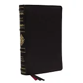 Kjv, Personal Size Reference Bible, Sovereign Collection, Black Premium Goatskin Leather, Premier Collection, Comfort Print: Holy Bible, King James Ve