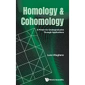 Homology and Cohomology: A Primer for Undergraduates Through Applications