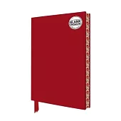 Ruby Red Blank Artisan Notebook (Flame Tree Journals)