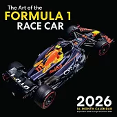 The Art of the Formula 1 Race Car 2026: 16-Month Calendar--September 2025 Through December 2026