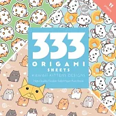 333 Origami Sheets Kawaii Kittens Designs: High-Quality Double-Sided Paper Pack Book
