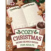 Cozy Christmas Word Search Book for Adults 2024