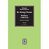 English Crown Grants, St. George Parish in Georgia, 1755-1775